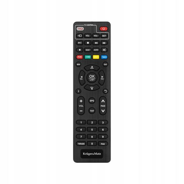 Kruger&Matz KM0550D Tuner TV dekoder cyfrowy DVB-T2 z pilotem zdjęcie 8