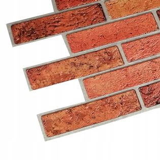 Dekoracyjne Panele Ścienne 3D PCV stara cegła Retro Brick