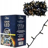 SZNUR ŚWIETLNY 400LED lampki na choinkę oświetlenie choinkowe Goliat