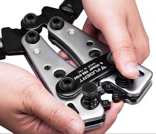 ZACISKARKA DO TULEJEK ZACISKARKA DO KABLI KONEKTORÓW PRZEWODÓW PRASKA 6-50 na Arena.pl