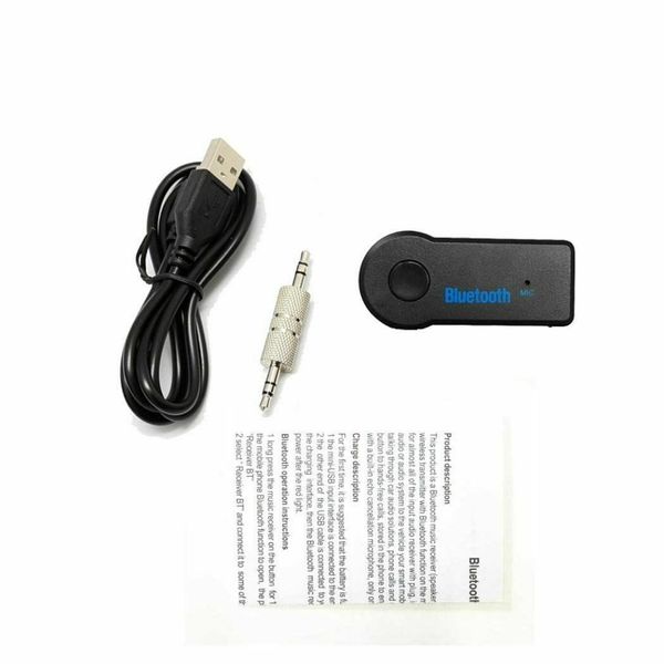 Adapter Transmiter Bluetooth jack 3,5mm AUX słuchawki zdjęcie 1