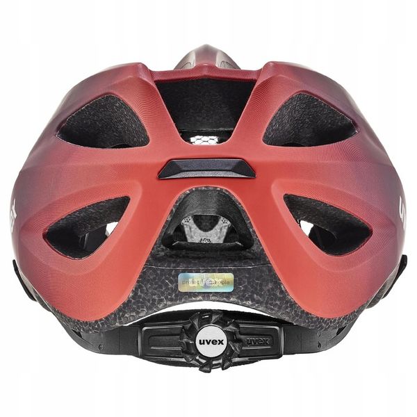 KASK ROWEROWY UVEX VIVA 3 mat, r. 56-62 cm, czerwo zdjęcie 10