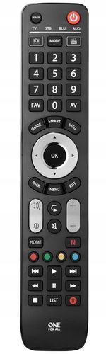 One For All URC7145 Smart Control Universal Remote Control - 4 devices - na Arena.pl