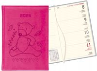 grawerowany Kalendarz A6 2026 TYGODNIOWY twój napis z imieniem różne wzory