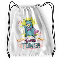 Plecak Sportowy Szkolny Dla Tomka Syna Dziecka Z Nadrukiem Ze Zdjęciem