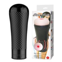 Masturbator Z Wibracją - Anal W Tubie Pink Butt Cyberskóra