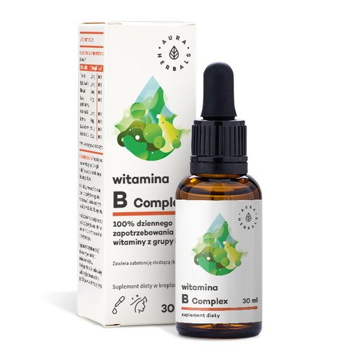 Aura Herbals Witamina B Complex 30ml w kroplach na Arena.pl