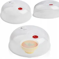 POKRYWA DO MIKROFALI PLASTIKOWA OSŁONA DO PODGRZEWANIA JEDZENIA W MIKROFALI