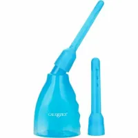 calexotics ultimate douche blue - system higieniczny wielorazowy, 8,25 cm