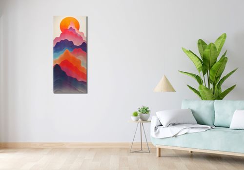 Obraz 40x100cm Gama Gór na Arena.pl