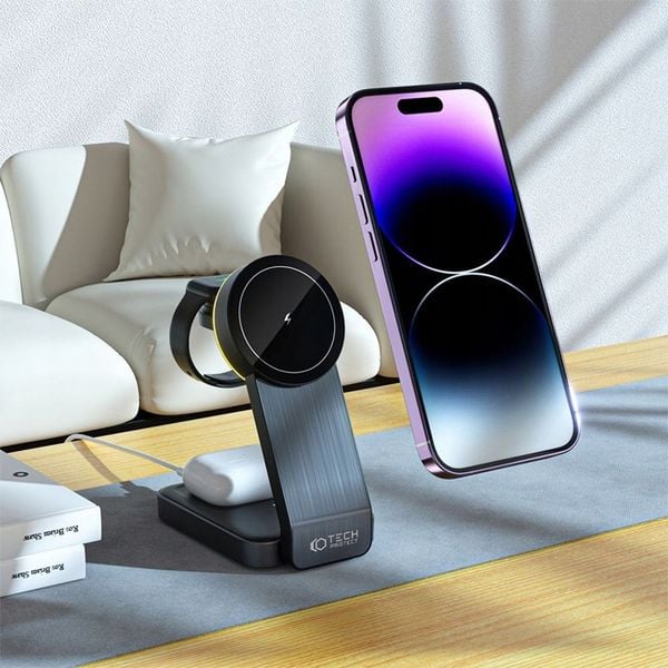 Ładowarka Tech-Protect bezprzewodowa, 15W, do MagSafe zdjęcie 6