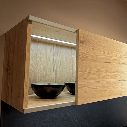 Lumare Lampa LED 1,5 W 100 lm Ultra płaska 240 mm 3000 K Czujnik ruchu na Arena.pl