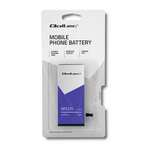 Qoltec Bateria do iPhone 6 PLUS | 2915mAh na Arena.pl