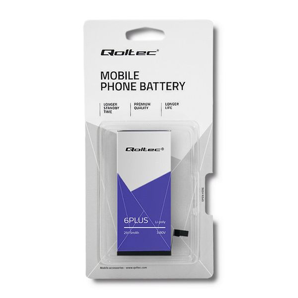 Qoltec Bateria do iPhone 6 PLUS | 2915mAh zdjęcie 2
