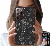 ETUI DO SAMSUNG NOTE 20 ULTRA - KOSMOS PLANETY GWIAZDY KSIĘŻYC + FOLIA