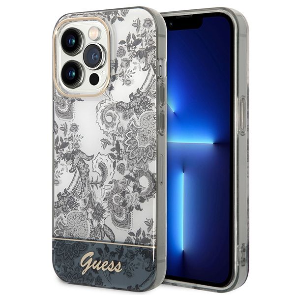 Etui Guess do iPhone 14 Pro Max, Szary zdjęcie 1