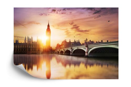 Fototapeta Londyn Big Ben Flizelina 152.5x104 na Arena.pl