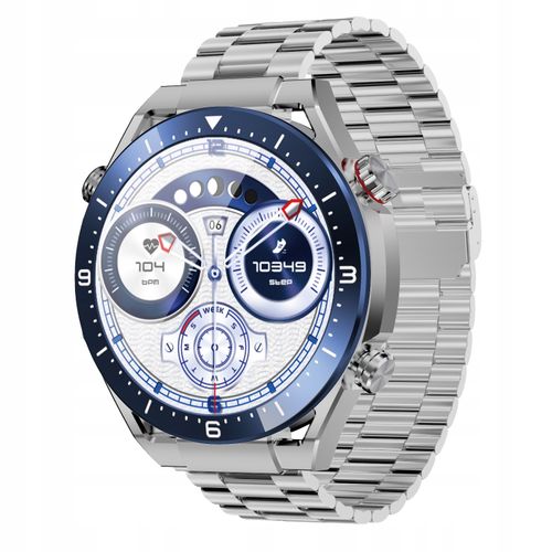 Smartwatch Ecowatch eco1 srebrny na Arena.pl