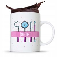 Kubek Prezent Dla Dentysty Stomatologa Dentist Z Nadrukiem Ze Zdjęciem
