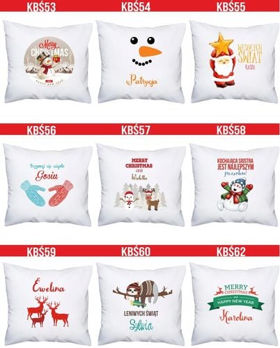 Foto PODUSZKA PREZENT na święta choinkę mikołajki na Arena.pl