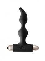 vibrating anal plug spice it up new edition elation black