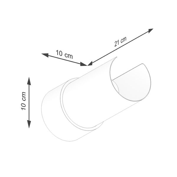 Kinkiet FLASH biały zdjęcie 8