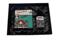 Zestaw Upominkowy dla Mechanika Papierośnica + Zapalniczka Benzynowa