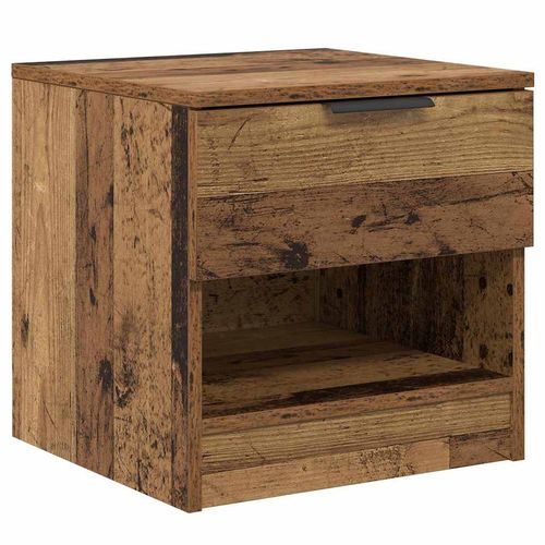 Szafka pod łóżko z szufladą 2 pcs Stare drewno 40 x 39 x 40 cm na Arena.pl