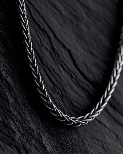 Srebrny łańcuszek - splot SPIGA 60 na Arena.pl