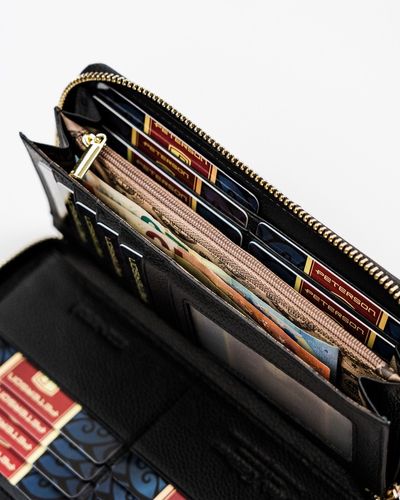 modny portfel piórnik z ochroną kart rfid stop - peterson na Arena.pl