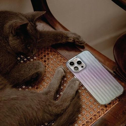 ETUI DO IPHONE 14 PLUS / 15 PLUS 6.7" COEL LINEAR OPALOWY na Arena.pl