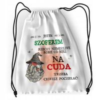 Plecak Dla Szofera Sportowy Szkolny Worek Torba Z Nadrukiem Ze Zdjęciem