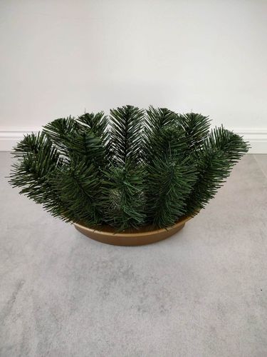 MAŁA ŁÓDKA PROSTA  Podkład do wiązanki stroik na pomnik grób cmentarz na Arena.pl