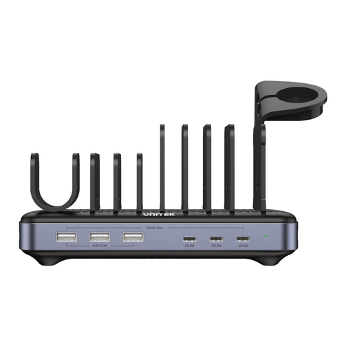 Unitek Stacja ładująca 3 x USB-A 20W, 3 x USB-C PD na Arena.pl