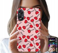 ETUI DO OPPO A78 4G - KOBIECE, MODNE WZORY LIZAKI W SERCA CASE