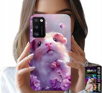 ETUI DO SAMSUNG GALAXY A41 - SŁODKI CHOMIK, GRYZONIE WZORY DLA DZIECI