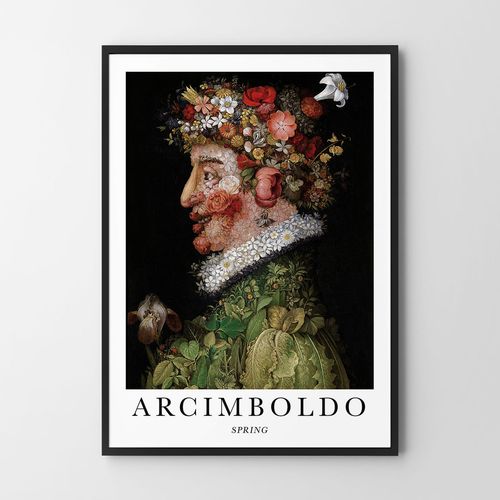 Plakat giuseppe arcimboldo la primavera 21x29,7 cm A4 na Arena.pl