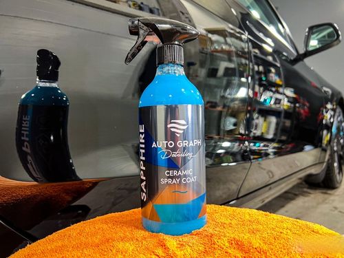 AUTO GRAPH SAPPHIRE 750 ml Ceramic Spray WET LOOK + OCHRONA LAKIERU SiO2 na Arena.pl