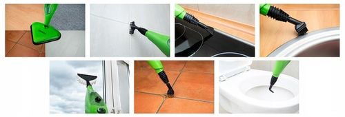 Mop Parowy WIELOFUNKCYJNY 12 końcówek 4,2 BAR Transa Electronics 2000W na Arena.pl