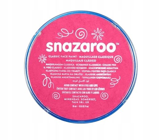 Farba do twarzy 18 ml fuksja Snazaroo 1118599 zdjęcie 1