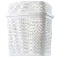 KOSZ NA ŚMIECI ODPADY UCHYLNY Z KLAPĄ KOLORY 10L