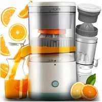 SOKOWIRÓWKA BEZPRZEWODOWA ELEKTRYCZNA WYCISKARKA DO CYTRUSÓW OBROTOWA