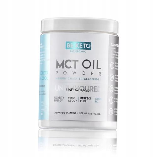 BeKeto Olej MCT w proszku bezsmakowy 300 g na Arena.pl
