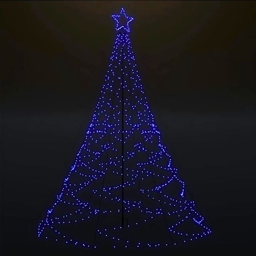 Choinka 500 LED zewnętrzna 300 cm zimna biała na Arena.pl