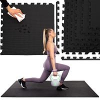 Mata piankowa do ćwiczeń puzzle 120x180cm