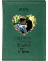KALENDARZ A6 2026 TYGODNNIOWY prezent dla dziewczyny nadruk ze zdjeciem