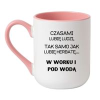 Elegant Biało-Różowy 330 ml