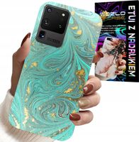 ETUI DO SAMSUNG GALAXY S20 Ultra - MARMURKOWE WZORY + FOLIA HYDROŻEL