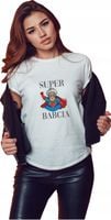 Koszulka z imieniem dla babci SUPER BABCIA