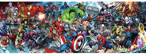 Trefl Puzzle 1000 elementów Dołącz do Uniwersum Marvel na Arena.pl